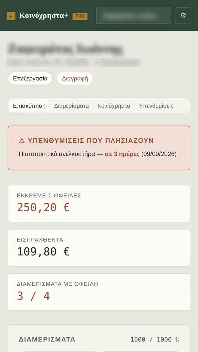 Κοινόχρηστα +